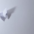 butterfly origami white paper 120x120 - The 7 pillars of mindfulness - #5 Non-Striving