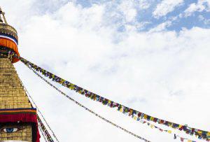 bodnath stupa 300x203 - The 7 pillars of mindfulness - #5 Non-Striving