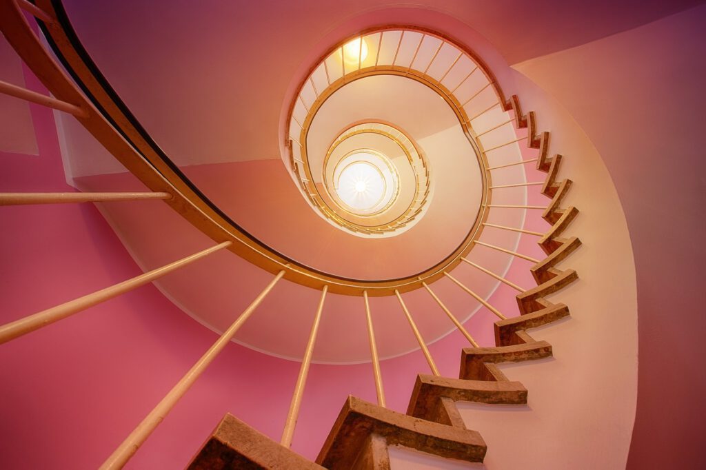 Stairs Spiral Rise Reslienz