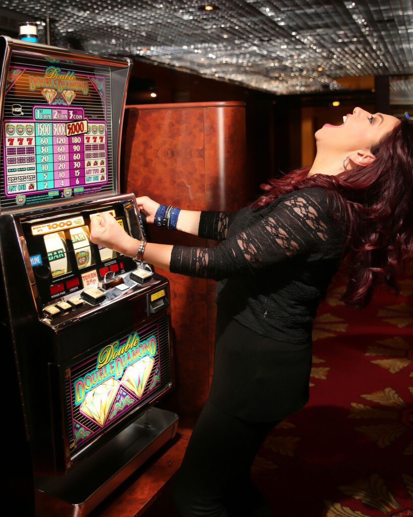Winning Casino Woman  Gambling Disorder